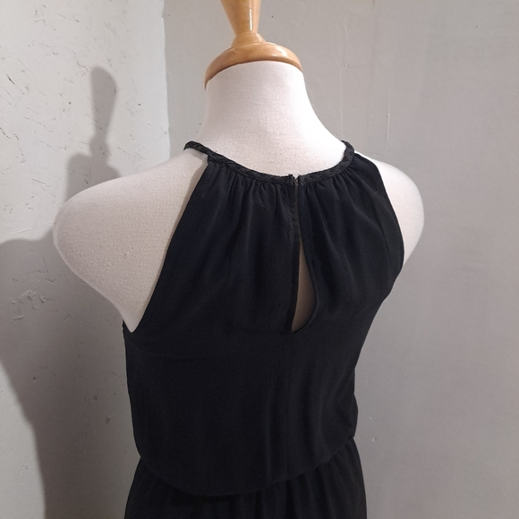 H&M | Black sleevless key hole women's dress - Picture 5 of 9